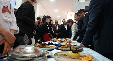 Erzurum’da liseliler Türk mutfağı için yarıştı