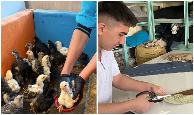 Erzurum’da marifetli gençler sahada