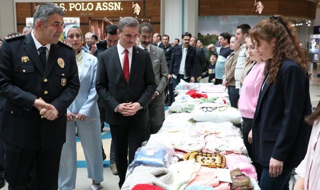 Erzurum'da polis aileleri yardım için kenetlendi