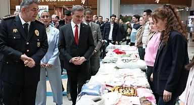 Erzurum'da polis aileleri yardım için kenetlendi