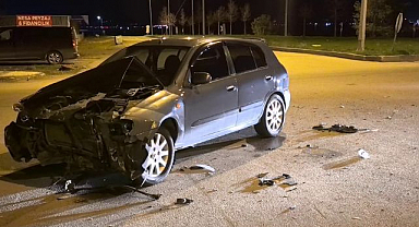 Erzurum’da trafik kazası: 2 yaralı