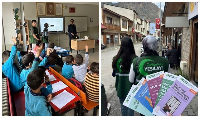 Erzurum'da Yeşilay gönüllüleri sahada