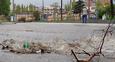 Erzurum için kuvvetli yağış alarmı