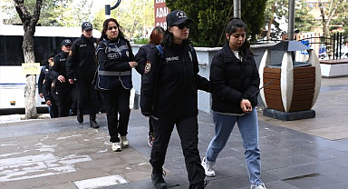 Erzurum merkezli suç örgütü operasyonunda 14 şüpheli tutuklandı