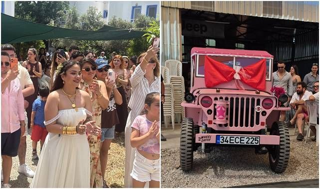 Erzurumlu aileden geline nostaljik sürpriz!