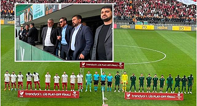 Erzurumspor FK Başkanı, Erok-Çorum maçını izledi