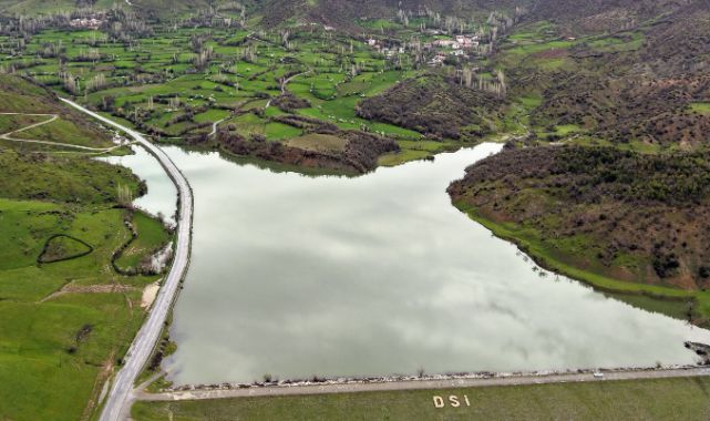 Eşsiz manzara havadan görüntülendi   