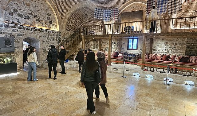 Hoca hasan hamam müzesi ziyaretçilerin ilgi odağı oldu