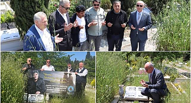 İbrahim Erkal kabri başında dualarla anıldı
