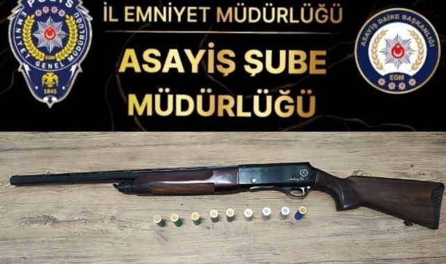 İş yeri önünde havaya ateş açan şüpheli yakalandı