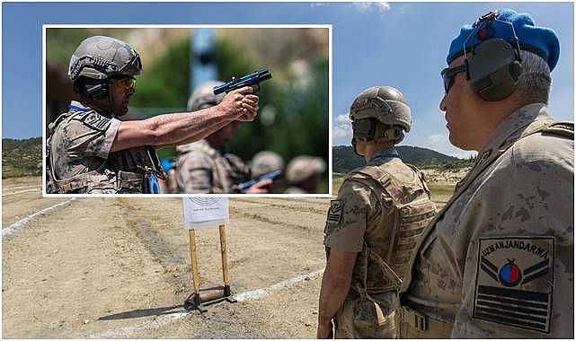 Jandarmanın şampiyon nişancıları