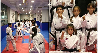 Karate sporcularından büyük başarı