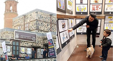 Karikatür Atölyesi'ne sürpriz ziyaretçi