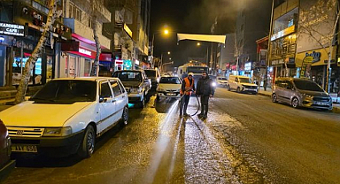 Kent merkezinde bahar temizliği 