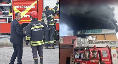 Keresteciler Sitesi'nde korkutan yangın!