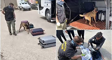 Kilolarca uyuşturucuyu kıyafetlere emdirmişler!
