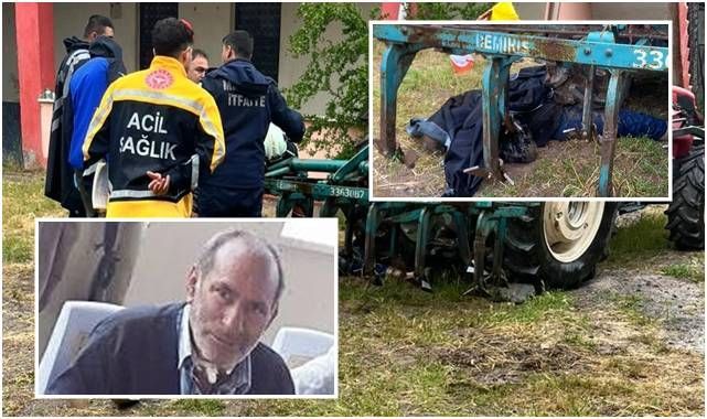 Mahalle muhtarı traktörün altında ölü bulundu