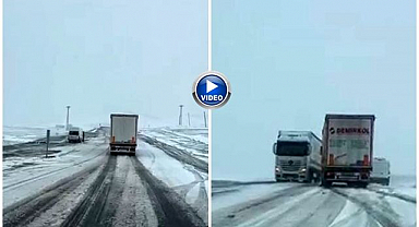 Mayıs ayında kar sürprizi: Geçitte ulaşım aksadı