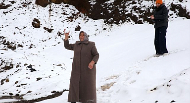 Mayıs ayında kartopu oynanan il!