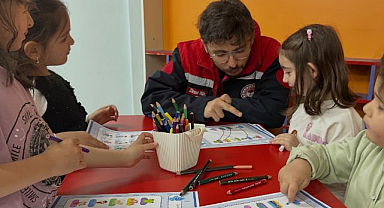 Miniklere su tasarrufu eğitimi verildi