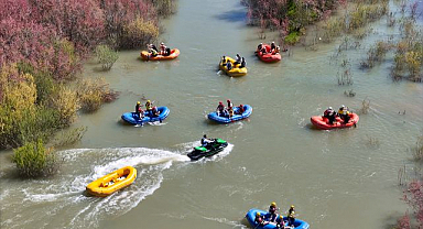 Murat Nehri’nde rafting şampiyonası heyecanı başladı
