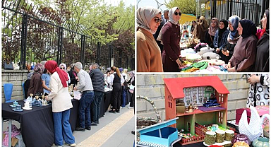 Öğrenciler emeklerini görücüye çıkardı