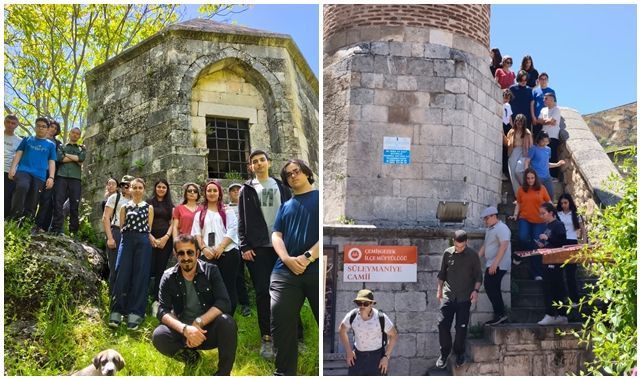 Öğrenciler “Sınıfım” projesiyle ilçeyi gezdi