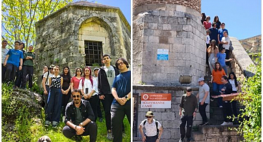 Öğrenciler “Sınıfım” projesiyle ilçeyi gezdi