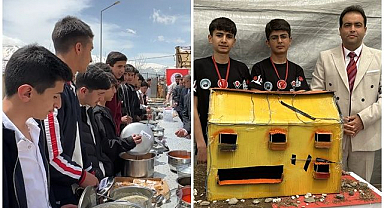 Öğrencilerden TÜBİTAK Bilim Fuarı: 18 proje sergilendi