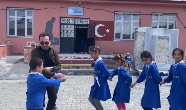 Öğretmenleriyle doyasıya eğlendiler