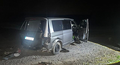 Şarampole devrilen aracın sürücüsü öldü