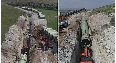 Tarım arazilerini kapsayan projede ilerleme devam ediyor
