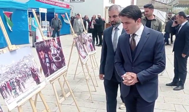 Tekman’da Gazze için hayır çarşısı