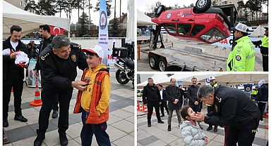 Trafikte farkındalık için bir araya geldiler