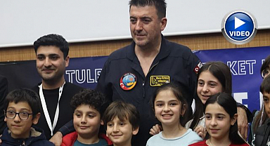 TUSAŞ Baş Test Pilotu Murat Özpala Erzurum’da tecrübelerini anlattı  