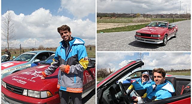 Uluslararası ralli ekibi Erzurum yolunda