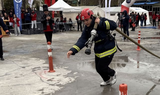 Üniversiteler arası afet spor oyunları tamamlandı