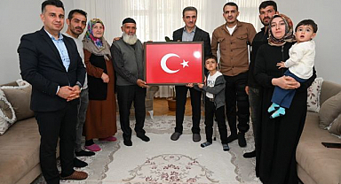 Vali Baruş’tan şehit ailesi ve gazi ziyareti