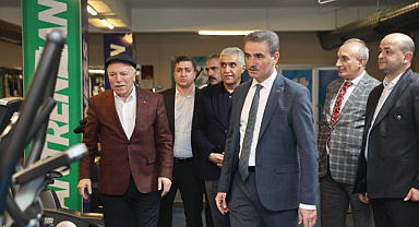  Vali Baruş ve Başkan Sekmen’den tesislere yerinde inceleme
