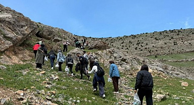 Van Gölü havzasında ilk zirve tırmanışı
