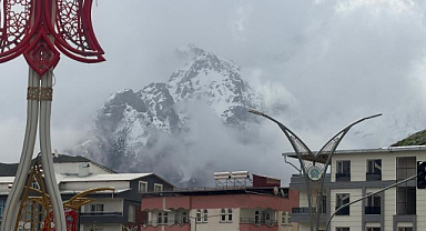 Yüksek kesimlerde mayısta kar sürprizi