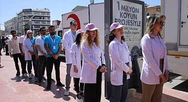 Yürüyüş sonrası Kızılay’a yoğun kan bağışı