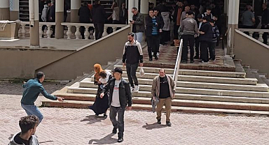 Zabıtaya yakalanan dilenciden ilginç tepki