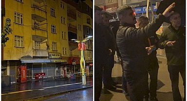 Zemin kayması sonrası 6 bina tahliye edildi