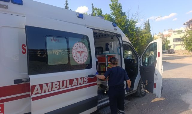 3 metreden aşağı çakıldı!