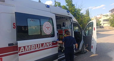 3 metreden aşağı çakıldı!