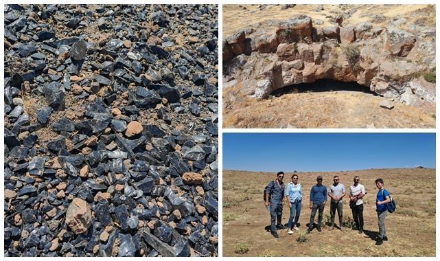 36 bin yıllık obsidyen izleri gün yüzüne çıktı