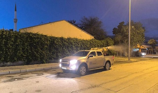 Açık alan ilaçlamaları başladı