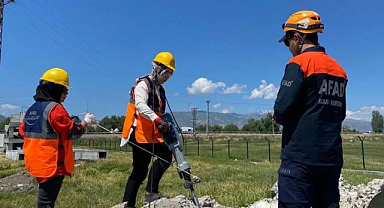 AFAD'dan kurtarma eğitimi   