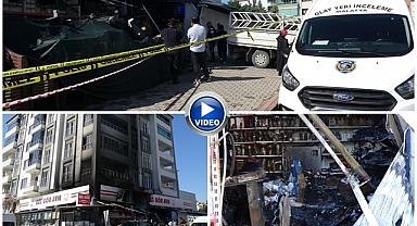 Alışveriş merkezindeki yangın paniğe neden oldu